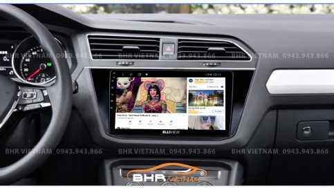 Màn hình DVD Android liền camera 360 xe Volkswagen Tiguan 2017 - nay | Elliview S4 Premium